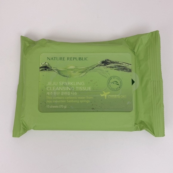 Bundle of 3 -  Nature Republic cleansing tissue face defuzzer Popband hair ties - Picture 2 of 8